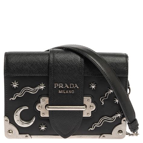 Prada cahier bag astrology leather